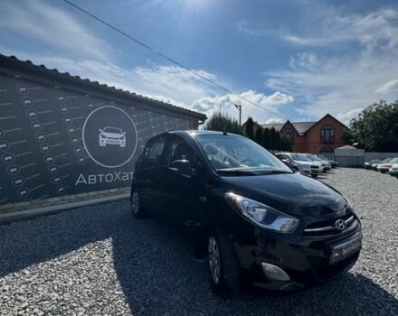 Черный Хендай и10, объемом двигателя 1.2 л и пробегом 160 тыс. км за 5300 $, фото 1 на Automoto.ua