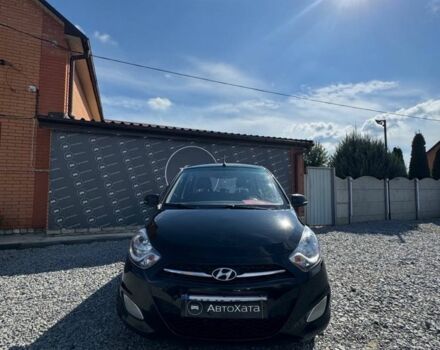 Черный Хендай и10, объемом двигателя 1.2 л и пробегом 160 тыс. км за 5300 $, фото 2 на Automoto.ua