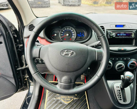 Черный Хендай и10, объемом двигателя 1.2 л и пробегом 112 тыс. км за 7500 $, фото 25 на Automoto.ua