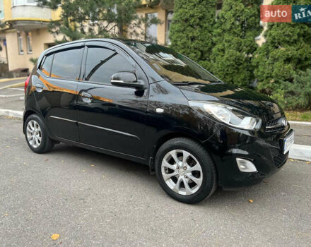 Черный Хендай и10, объемом двигателя 1.25 л и пробегом 110 тыс. км за 7500 $, фото 8 на Automoto.ua
