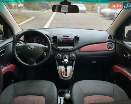 Черный Хендай и10, объемом двигателя 1.25 л и пробегом 110 тыс. км за 7500 $, фото 19 на Automoto.ua