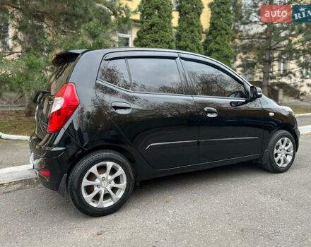 Черный Хендай и10, объемом двигателя 1.25 л и пробегом 110 тыс. км за 7500 $, фото 13 на Automoto.ua