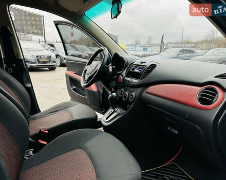 Черный Хендай и10, объемом двигателя 1.2 л и пробегом 112 тыс. км за 7500 $, фото 21 на Automoto.ua