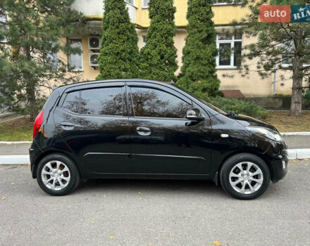 Черный Хендай и10, объемом двигателя 1.25 л и пробегом 110 тыс. км за 7500 $, фото 10 на Automoto.ua