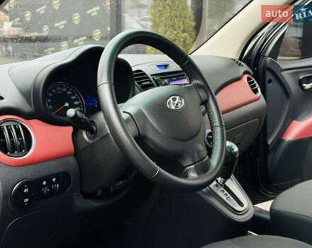 Черный Хендай и10, объемом двигателя 1.2 л и пробегом 112 тыс. км за 7500 $, фото 13 на Automoto.ua