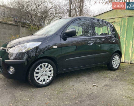 Черный Хендай и10, объемом двигателя 1.09 л и пробегом 67 тыс. км за 6800 $, фото 1 на Automoto.ua