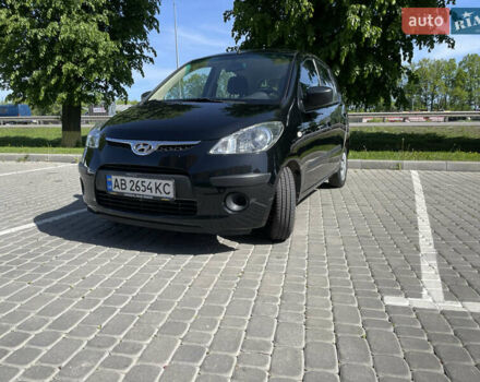 Черный Хендай и10, объемом двигателя 1.09 л и пробегом 151 тыс. км за 4399 $, фото 1 на Automoto.ua