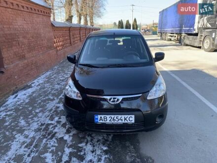 Хендай і10 2008 у Вінниці на Automoto.ua Чорний Хендай і10, об'ємом двигуна 1.09 л та пробігом 150 тис. км за 4600 $, фото 1 на Automoto.ua