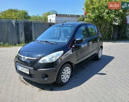 Чорний Хендай і10, об'ємом двигуна 1.09 л та пробігом 128 тис. км за 6000 $, фото 1 на Automoto.ua