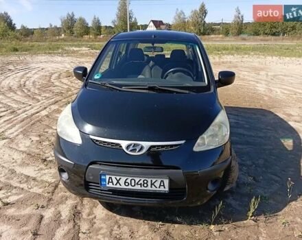 Чорний Хендай і10, об'ємом двигуна 1.2 л та пробігом 260 тис. км за 4300 $, фото 1 на Automoto.ua