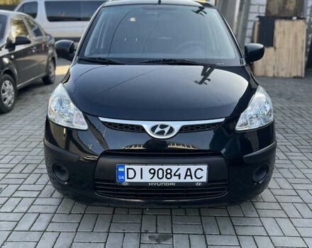 Черный Хендай и10, объемом двигателя 1.09 л и пробегом 78 тыс. км за 4800 $, фото 1 на Automoto.ua