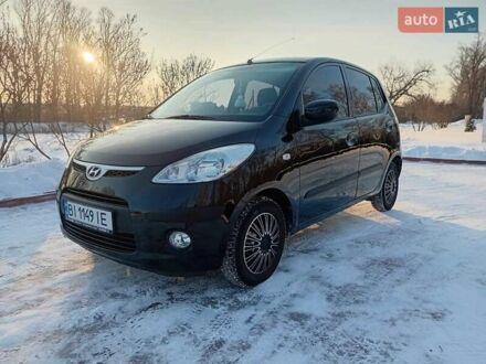 Чорний Хендай і10, об'ємом двигуна 1.09 л та пробігом 84 тис. км за 5700 $, фото 1 на Automoto.ua