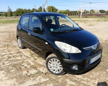 Чорний Хендай і10, об'ємом двигуна 1.2 л та пробігом 260 тис. км за 4300 $, фото 1 на Automoto.ua