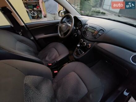 Чорний Хендай і10, об'ємом двигуна 1.1 л та пробігом 168 тис. км за 4350 $, фото 1 на Automoto.ua