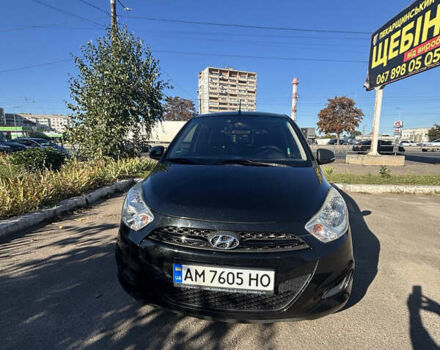 Чорний Хендай і10, об'ємом двигуна 1.09 л та пробігом 137 тис. км за 5300 $, фото 1 на Automoto.ua
