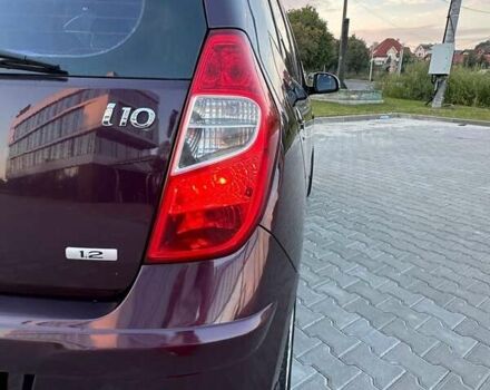 Фиолетовый Хендай и10, объемом двигателя 1.2 л и пробегом 147 тыс. км за 7199 $, фото 14 на Automoto.ua
