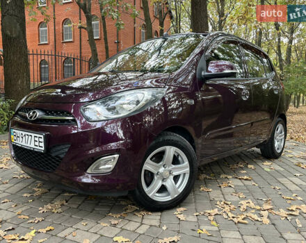 Фіолетовий Хендай і10, об'ємом двигуна 1.2 л та пробігом 83 тис. км за 7800 $, фото 6 на Automoto.ua
