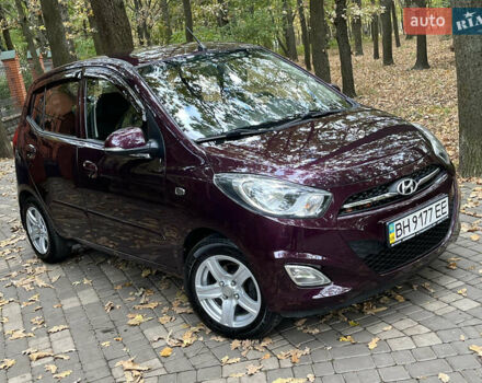 Фіолетовий Хендай і10, об'ємом двигуна 1.2 л та пробігом 83 тис. км за 7800 $, фото 1 на Automoto.ua