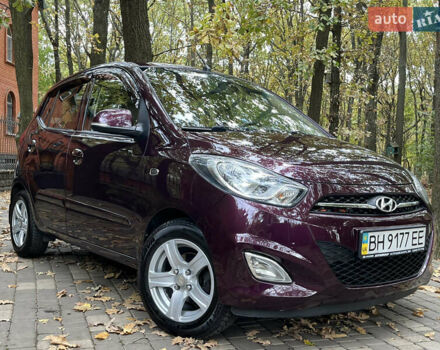 Фіолетовий Хендай і10, об'ємом двигуна 1.2 л та пробігом 83 тис. км за 7800 $, фото 2 на Automoto.ua