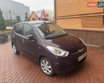 Фиолетовый Хендай и10, объемом двигателя 1.1 л и пробегом 112 тыс. км за 6500 $, фото 1 на Automoto.ua