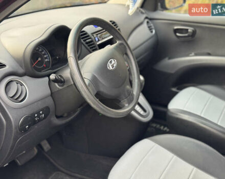 Фиолетовый Хендай и10, объемом двигателя 1.1 л и пробегом 112 тыс. км за 6500 $, фото 3 на Automoto.ua