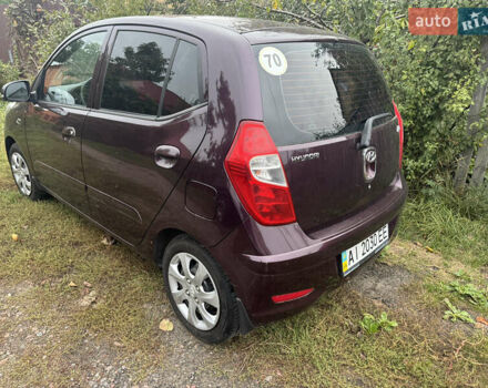 Фиолетовый Хендай и10, объемом двигателя 1.1 л и пробегом 112 тыс. км за 6500 $, фото 2 на Automoto.ua