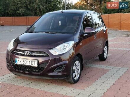 Фіолетовий Хендай і10, об'ємом двигуна 1.2 л та пробігом 107 тис. км за 6800 $, фото 1 на Automoto.ua