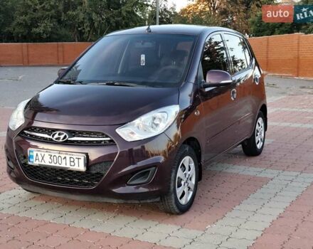 Фіолетовий Хендай і10, об'ємом двигуна 1.2 л та пробігом 107 тис. км за 6800 $, фото 1 на Automoto.ua