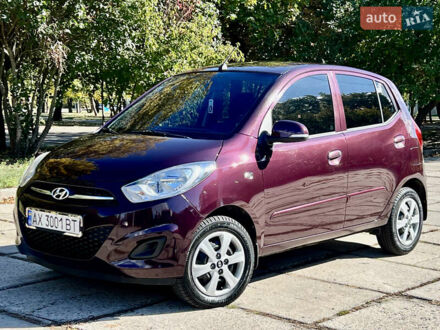 Хендай і10 2012 у Харкові на Automoto.ua Фіолетовий Хендай і10, об'ємом двигуна 1.09 л та пробігом 107 тис. км за 6950 $, фото 1 на Automoto.ua