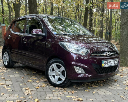 Хендай и10 2012 в Одессе на Automoto.ua Фиолетовый Хендай и10, объемом двигателя 1.2 л и пробегом 83 тыс. км за 7800 $, фото 1 на Automoto.ua