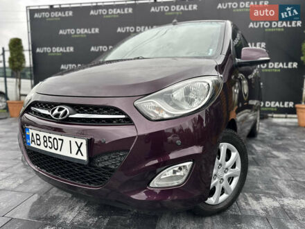 Хендай и10 2012 в Виннице на Automoto.ua Фиолетовый Хендай и10, объемом двигателя 1.25 л и пробегом 75 тыс. км за 8250 $, фото 1 на Automoto.ua