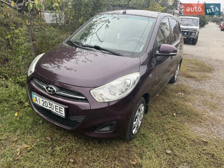 Фиолетовый Хендай и10, объемом двигателя 1.1 л и пробегом 112 тыс. км за 6500 $, фото 1 на Automoto.ua