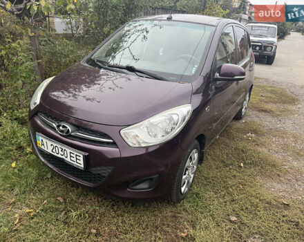 Фиолетовый Хендай и10, объемом двигателя 1.1 л и пробегом 112 тыс. км за 6500 $, фото 1 на Automoto.ua