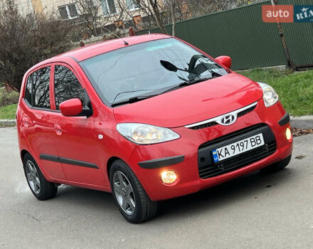 Красный Хендай и10, объемом двигателя 1.25 л и пробегом 174 тыс. км за 5000 $, фото 1 на Automoto.ua