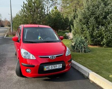 Красный Хендай и10, объемом двигателя 1.25 л и пробегом 93 тыс. км за 6800 $, фото 1 на Automoto.ua