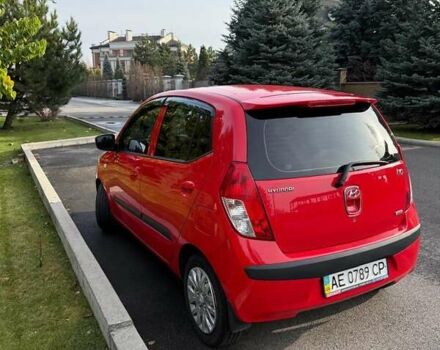 Красный Хендай и10, объемом двигателя 1.25 л и пробегом 93 тыс. км за 6800 $, фото 4 на Automoto.ua