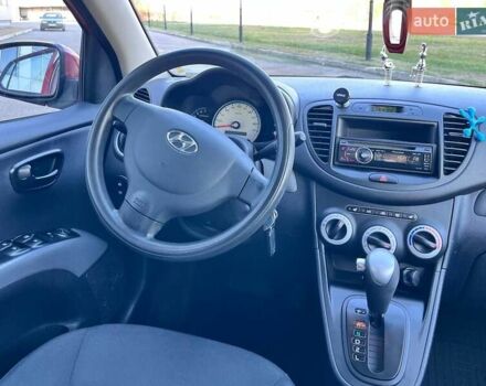 Красный Хендай и10, объемом двигателя 1.09 л и пробегом 97 тыс. км за 6200 $, фото 21 на Automoto.ua