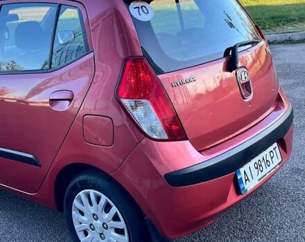 Красный Хендай и10, объемом двигателя 1.09 л и пробегом 97 тыс. км за 6200 $, фото 9 на Automoto.ua