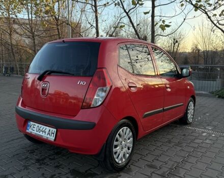 Красный Хендай и10, объемом двигателя 1.1 л и пробегом 165 тыс. км за 4700 $, фото 6 на Automoto.ua