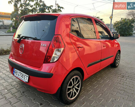 Красный Хендай и10, объемом двигателя 1.09 л и пробегом 138 тыс. км за 5799 $, фото 3 на Automoto.ua