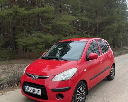 Красный Хендай и10, объемом двигателя 1.09 л и пробегом 159 тыс. км за 4700 $, фото 1 на Automoto.ua