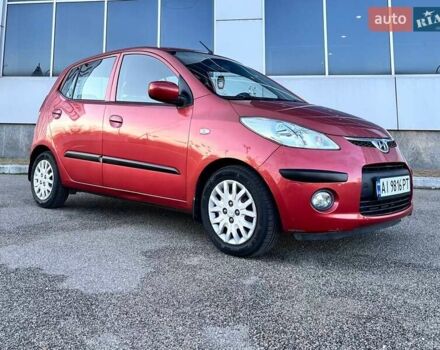 Красный Хендай и10, объемом двигателя 1.09 л и пробегом 97 тыс. км за 6200 $, фото 15 на Automoto.ua