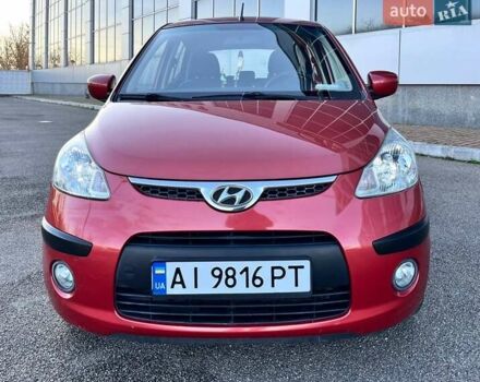Красный Хендай и10, объемом двигателя 1.09 л и пробегом 97 тыс. км за 6200 $, фото 14 на Automoto.ua
