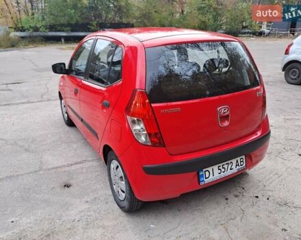 Красный Хендай и10, объемом двигателя 1.09 л и пробегом 201 тыс. км за 3600 $, фото 4 на Automoto.ua