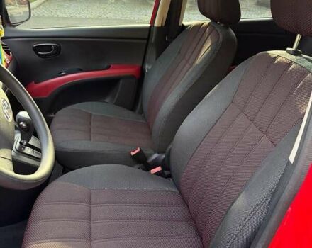 Красный Хендай и10, объемом двигателя 1.25 л и пробегом 93 тыс. км за 6800 $, фото 8 на Automoto.ua