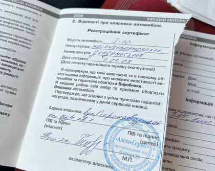 Красный Хендай и10, объемом двигателя 1.09 л и пробегом 138 тыс. км за 5799 $, фото 23 на Automoto.ua