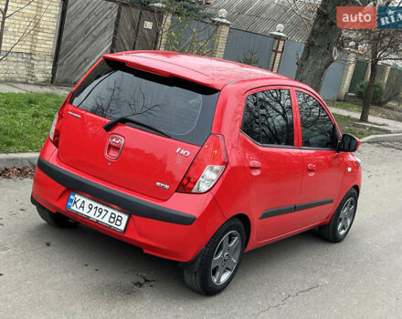 Красный Хендай и10, объемом двигателя 1.25 л и пробегом 174 тыс. км за 5000 $, фото 4 на Automoto.ua