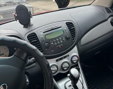 Красный Хендай и10, объемом двигателя 1.25 л и пробегом 169 тыс. км за 5500 $, фото 8 на Automoto.ua