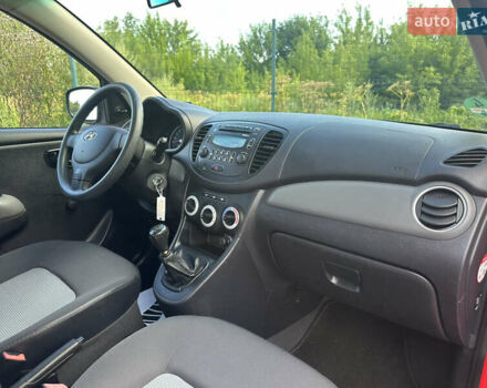 Червоний Хендай і10, об'ємом двигуна 1.25 л та пробігом 124 тис. км за 4590 $, фото 77 на Automoto.ua