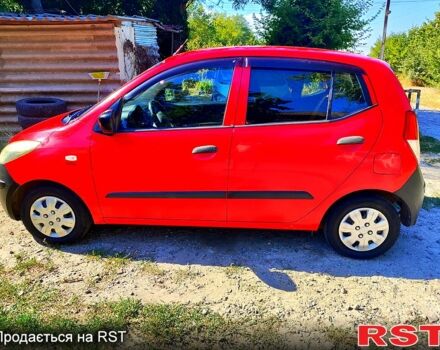 Червоний Хендай і10, об'ємом двигуна 1.2 л та пробігом 189 тис. км за 5200 $, фото 2 на Automoto.ua